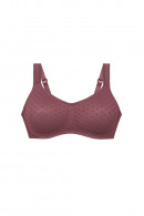 Lightweight, comfortable non-wired mastectomy bra made of fine microfiber