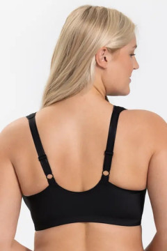 Stay Fresh front-closure non-wired bra