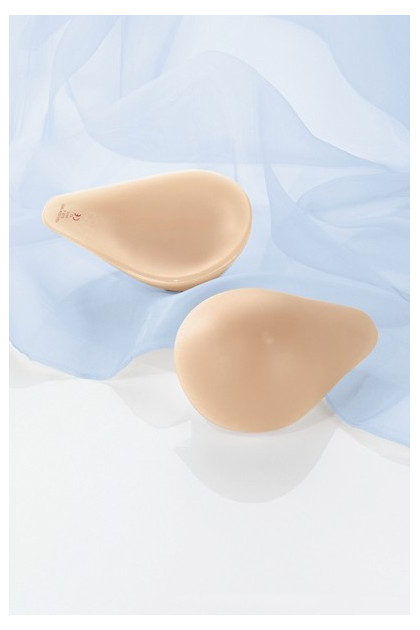 Πρόθεση σιλικόνης σε σχήμα σταγόνας που εφαρμόζει και στις δύο πλευρές