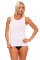 Sleeveless all-cotton shirt in a pack of 2 pieces