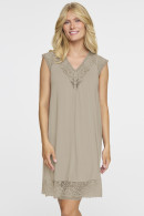 Lace viscose nightdress