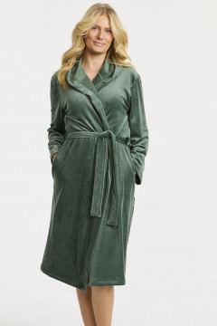 Velour robe