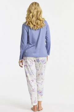 Cotton pyjamas in floral pants