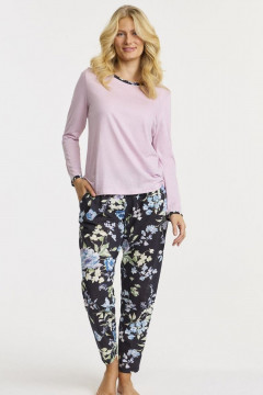 Cotton pyjamas in floral pants