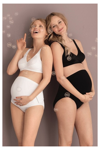 Pregnancy nonwired bra made of soft microfiber. Deep seamless pockets. Perfect support.