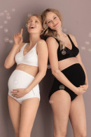 Pregnancy nonwired bra made of soft microfiber. Deep seamless pockets. Perfect support.