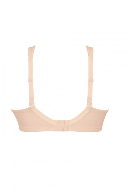 Ελαφρύ σουτιέν χωρίς μπανέλες με διπλό ύφασμα χωρίς ραφές σε ζακάρ σχέδιο