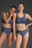 Αθλητικό σουτιέν μπουστάκι χωρίς μπανέλες με χιαστί πλάτη