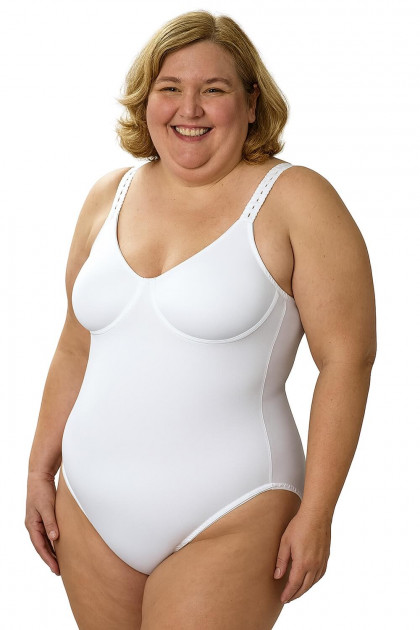 Underwired body in soft lycra, ideal inside thin clothes