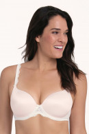 Luxury underwired bra with moulded cups