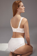 High-waisted, lace bottom that flatters every silhouette