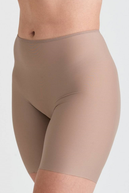 Cool sensation laser-cut panty with long legs