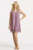 Lace viscose nightdress