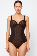 JOSEPHINE - Underwire dogtooth bodysuit