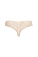 Sexy Brazilian-style brief with lace and tulle