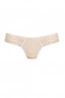 Sexy Brazilian-style brief with lace and tulle