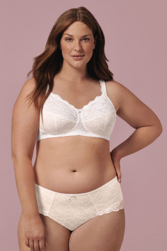 High-waisted, lace bottom that flatters every silhouette