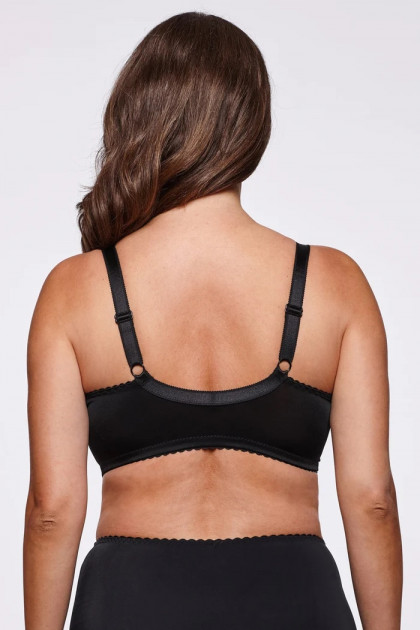 Νon-wired front-closing  lace mastectomy bra