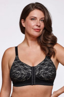 Νon-wired front-closing  lace mastectomy bra