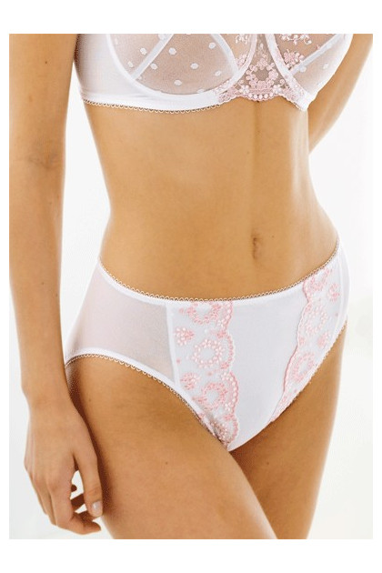 Lace slip with the right cut to flatter the silhouette