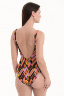 Ολόσωμο Μαγιό Διπλής Όψης (double face) χωρίς μπανέλες