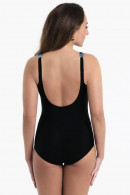 Εμπριμέ Ολόσωμο Μαγιό Χωρίς Μπανέλες με Slimming Effect