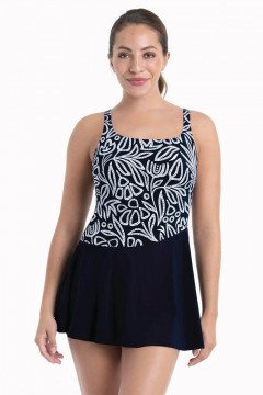 Swimming Dress Μαστεκτομής με Φούστα & Εσωτερικό Σλιπ