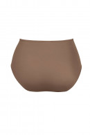 High-waist briefs with floral lace