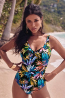 Floral, elegant swimsuit