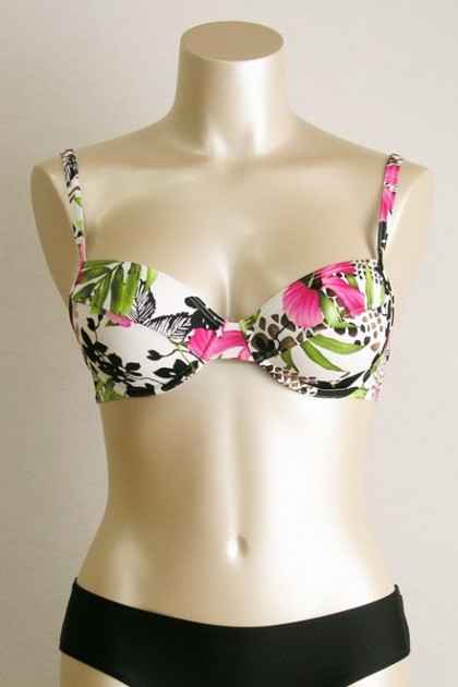 Μπικίνι τοπ με μπανέλες