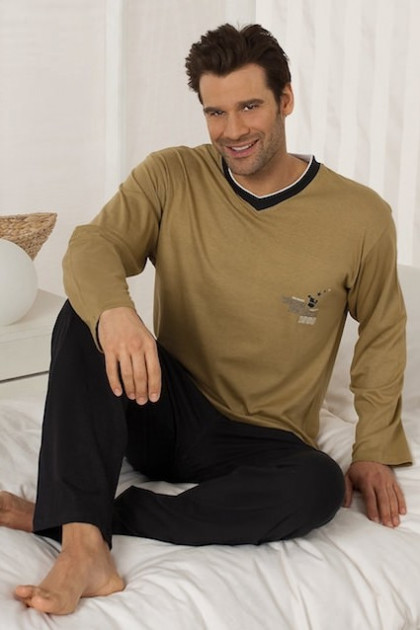 Πυζάμα ανδρική V neck