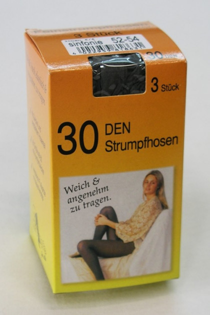 Semiopaque καλσόν 30 den / Plus size (κουτί με 3 ζευγάρια)