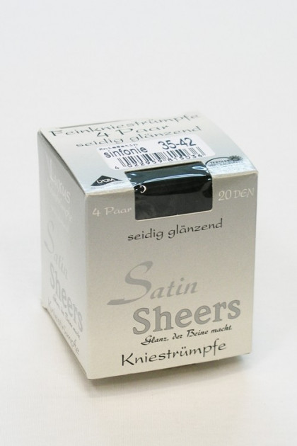 Καλτσάκια Satin Sheers 20 den (κουτί με 4 ζευγάρια)