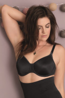 Nursing bra with soft underwire and deep seamless cups. Perfect support