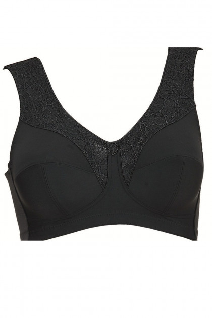 Microenergen comfort soft non-wired bra