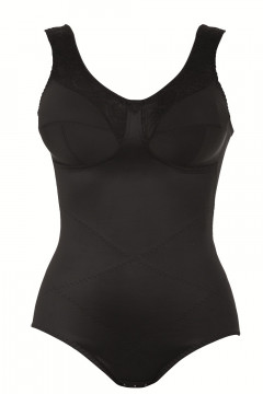 Microfibre nonwired support corselet