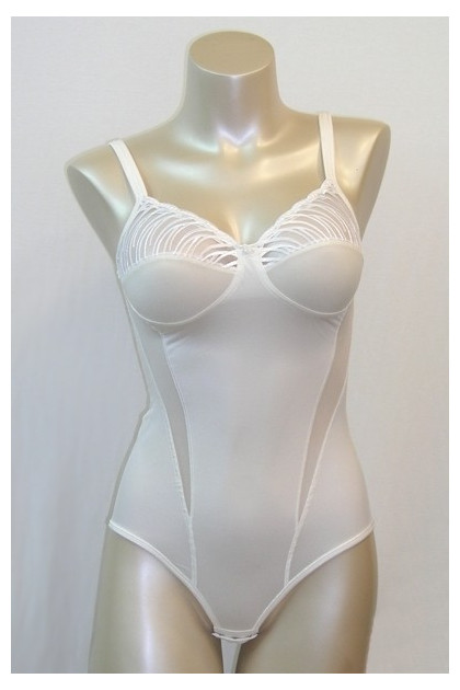 Nonwired body made of fine elastic microfiber