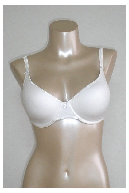 Underwired bra with thin straps that doesn't show through thin clothes