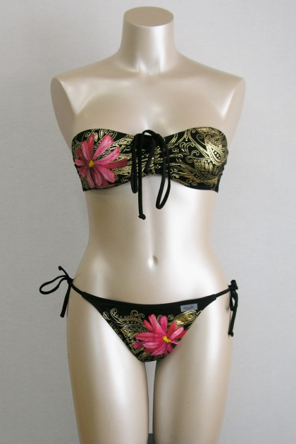 Μπικίνι χωρίς μπανέλες, που φοριέται και strapless(36,40,42)