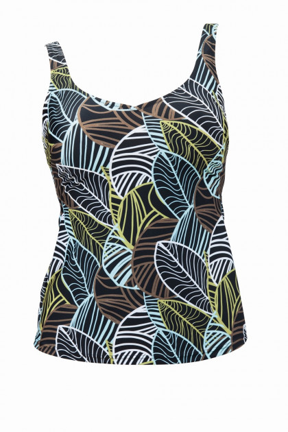 Τανκίνι τοπ χωρίς μπανέλες σε φλοράλ σχέδιο