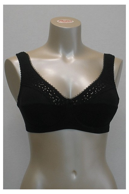 Functional underwired microfibre bra