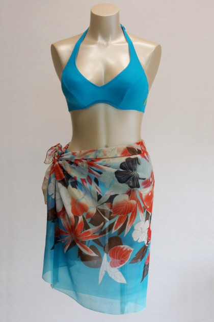 Printed PAREO in 3 different shades