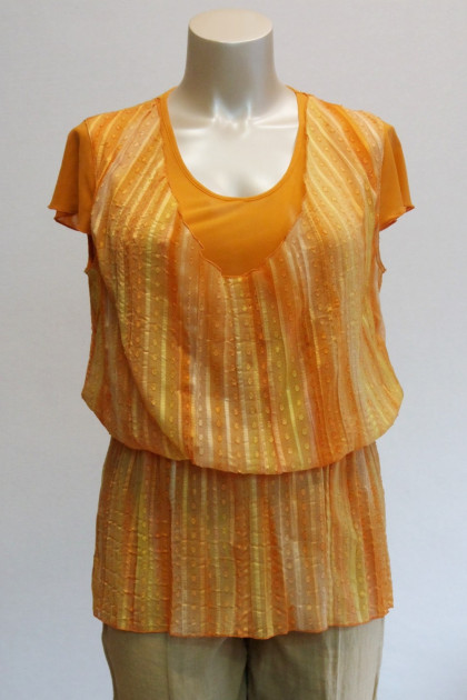 ΜΠΛΟΥΖΑ αμάνικη με σούρα