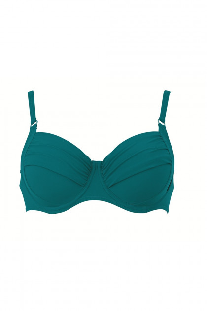 Mπικίνι τοπ με μπανέλες απο εξαιρετική μικροϊνα. Για τέλειο ντεκολτέ