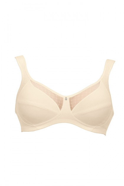 Microfiber non-wired bra that allows the skin to breathe