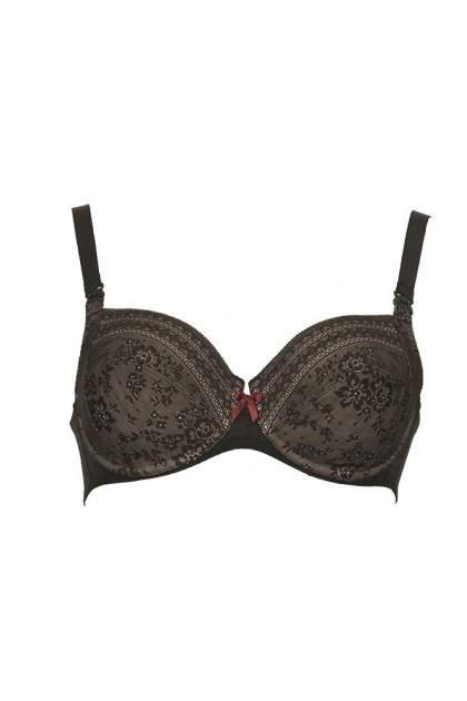 Breastfeeding bra with lace. Perfect hold. Up to J cup.
