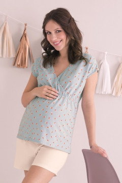 Cotton skin friendly pregnancy - nursing pyjama