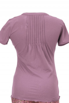 Pregnancy and nursing pyjama top with front buttons. Made of pure cotton.