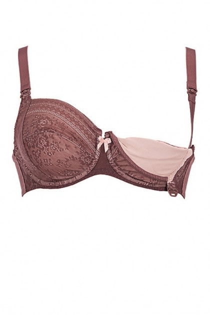 Breastfeeding bra with lace. Perfect hold. Up to J cup.
