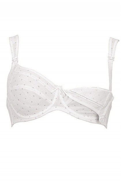 Cotton nursing bra with soft underwire that does not press the breast. Up to J cup